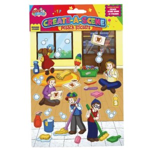Picture of Create-a-Scene Pesach Stickers Craft Kit